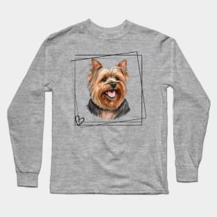 Love my Yorkie Long Sleeve T-Shirt